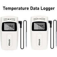 Mini enregistreur de données de température RC-4/RC-4HC, enregistreur USB, capacité de 16000 points, rapport PDF, enregistreur de température avec capteur NTC