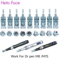 Dr. Pen M8 Needle Cartridges Dr. pen M7S Bayonet Cartridge 11 16 36 42 Pin Nano Needle MTS Micro Skin Needling