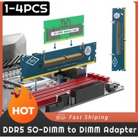 Laptop SO DDR5 RAM To Desktop DDR5 U-DIMM Adapter Memory Card Converter Laptop To Desktop SO-DIMM To PC DIMM Card