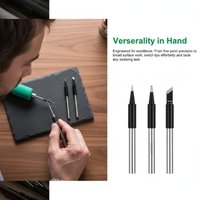 3Pcs Iron Tip Soldering Rework Accessories Soldering Iron Tip USB Soldering Iron Tip 5V Battery Soldering