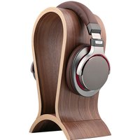 Desktop-Kopfhörer ständer halterung Walnussholz Computer-Headset Kopfhörer ständer Displayst änder Gaming-Kopfhörer halter