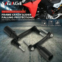 SAVAGE F900R Frame Slider Crash Protector - Motorcycle Engine Crash Pad & Fairing Guard Anti-Collision Accessories