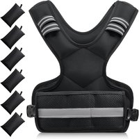 Adjustable Weighted Vest Men Women, Outdoor Running Fitness Training Weighted Clothing Sports Exercise Gear