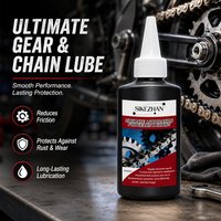 Ultimate Gear Chain Lubricant 125ml Multi-Purpose Maintenance Oil for Bike Motorcycle Car Door Hinges Anti Rust Lube Fluid