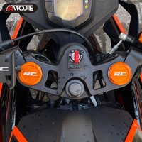 For RC 125 200 250 390 RC 2013 - 2017 2018 2019 2020 2021 Front Fork Suspension Top Decorative Cover Cap RC125 RC200 RC250 RC390