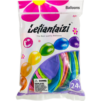 Thickened 24 Inch Balloon Outdoor Park Lawn Children's Non-toxic Latex Balloon round Shape Festival Celebration Toy Stall