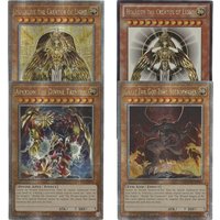 Yu-Gi-Oh! Collection DIY Proxy Cards Egyptian God Zoku Nekurofuadesu Holactie The Creator of Light Cards Not Original TCG Gifts