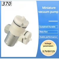 3.7v 6v 12v 370 Mini Air Pump Electric Micro Vacuum Booster Motor for Beauty Instrument Medical Treatment Breast Pump Noise 65db
