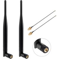 433MHz Omnidirectional Antenna 5dBi SMA Male + 15cm Adapter Cable for Wireless Data Transmission Module