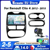 2 Din 10 Zoll Autoradio GPS-Navigation Multimedia-Player WIFI FM DSP Touchscreen für Renault Clio 4 2012 - 2019 Android Auto Wireless Carplay Autoradio