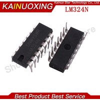 10PCS LM324N LM324 DIP-14 LM339N LM339 DIP Four-way operational amplifier