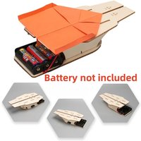 DIY Aircraft Carrier Paper Airplane Catapult Toy Children's Science Experiment Teaching Tool Puzzle Parent child Interactive Kit