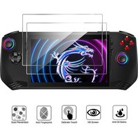 2pcs Tempered Glass Protective Film Screen Protector for MSI Claw A1M 7" Screen Protector Arc Edge HD Game Accessories