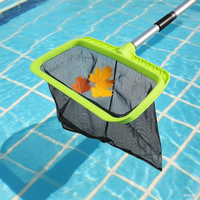 Pole Pool Leaf Skimmer Net Fine Debris Rake for Inground Above Ground Pools Spas Hot Tubs