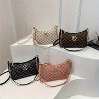 Elegant French temperament shoulder women's bag, versatile women's bag, commuting fashion temperament messenger bag