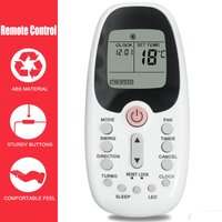 Yaobiantian R06/BGE air conditioner remote control is compatible with Midea R06/BG, R06/BGCE, and Tornado Sigma SI-AC-TN2