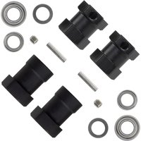 CW-01 12mm Alu Hex Adapter Wheels Rims Combinert for Tamiya CW01 Midnight Pumpkin Monster Beetle WR02 Wild Willy 2 Upgrade