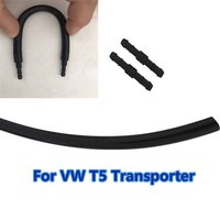 1Set Wiper Spray Hose for VW T5 Audi Skoda Seat with 2 Straight Connectors Corrugated Washer Hoses Transporter Tube Fix
