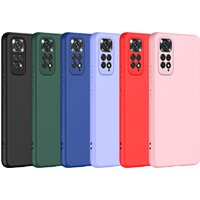 Liquid Silicone Case for Xiaomi Redmi Note 11 Pro 12 Pro 4G 5G 11s Note11 S 11pro 2022 Global Shockproof Cover Cases