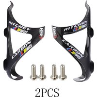 AliExpress NONE Full Carbon Fiber Bike Bottle Cage Mountain Road Bike Bottle Cage Ultralight Riding Gear Matte/Glossy