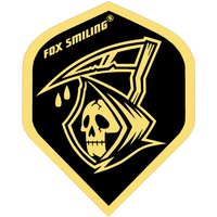 30PCS Darts Flights Tail Wing Dart Accessories Fox Smiling skull