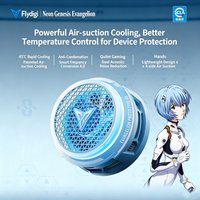 New Flydigi B9X Phone Cooler Frequency Conversion Heat Dissipation Magnetic Radiator RGB Light For Xiaomi Iphone Android