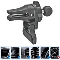 17mm Ball Head Car Air Vent Mount Clamp Base Universal Car Air Outlet Mobile Cellphone Holder Auto Phone Stand Support Base