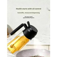 Commercial Grade Glass Spray Oil Pot for Catering Household Seasoning Oil Bottle for Baking Homestyle Cooking Sprayer
