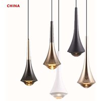 LED bedside chandelier Full spectrum adjustable adjustable small chandelier Bedroom bar restaurant modern simple cable light
