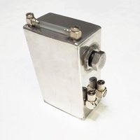100ML 250ML Stainless Steel Fuel Tank DIY Small Car Fuel Tank Model Accessories Gasoline Fuel Tank with Oil Pipe