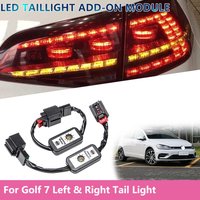 Cable Harness Tail Light 12V LED Tail Light Module Cable Waterproof Dynamic Turn Signal Light Indicator for VW Golf 7 2012-2018