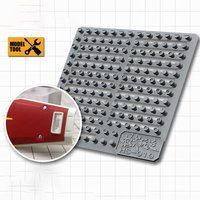 Model Detailing Parts Mold Rivets Diameter 2mm Model kit for Detail-Up Hex Rivet Nuts