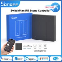 SONOFF R5 Remote Controller smart scene switch Compatible With MINIR4/B02-BL/B05-BL/S40/S40 LITE Two-way Or Multi-way Control