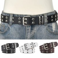 Neuer Herren-Gürtel mit Metall-Dornschließe, trendiger, lässiger, minimalistischer Taillengürtel, vielseitige Dornschließen-Dekoration, Jeansgürtel für Damen