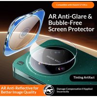 For Xiaomi 17 Ultra Camera Lens Protector Back Tempered Glass for Mi 17Ultra Lens Protective Ring Film Locator Installation
