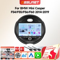 Android Autoradio-Player für BMW Mini Cooper F54 F55 F56 F60 2014 - 2019 Kabelloses Carplay Auto GPS Multimedia 6115 Bildschirm