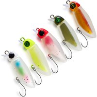 TAIYU Luminous Micro Minnow Bait 2.3g Spinners Artificial Hard Fishing Lure Topwater Crankbait Tackle for Bass Trout