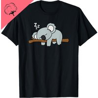 Adorable Australian Animal Tired Sleeping Cute Koala Bear T-Shirt Unisex Summer Streetwear Tops Y2k Camisas Streetwear