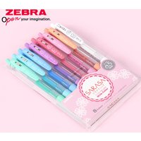 3/5/8 Color Zebra Gel Pen Set JJ15 Milk Color SARASA Student Writing Signature 0.5mm Kawaii Japanese Stationery Back To School