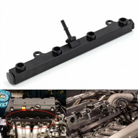K Series black fuel rail suit aluminium modified fuel rail for HONDA/Acura K20-K24