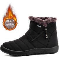 Women Boots Watarproof Ankle Boots For Women Winter Shoes Keep Warm Snow Boots Female Zipper Botines Winter Botas Mujer