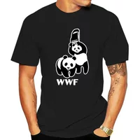 new printed T-shirt Men Cool Short-Sleeve T-Shirt Wwf Panda Men Fashion Mens Short sleeve T Shirt