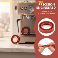 1 10pcs Coffee Machine Water Tank Sealing Rings Silicone Watertight Gasket Universal Fit Easy Replacement For Kitchen Or Office