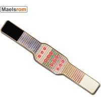 Photons Massage Infrared Jade Heating Belt Ultra-long PEMF Natural Crystal Cakra Wave Tourmaline Gemstones Pad For Pain Relief
