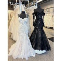Tokyo Customized Elegent Lace Embroidery Sweetheart Neck Wedding Party Floral Prom Dress Strapless Court Train Wedding Gowns