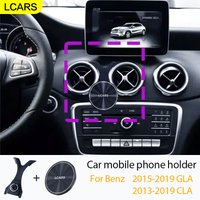 Magnetic Car Phone Mount Anti Shake Holder for Mercedes Benz GLA 2015-2019 & CLA 2013-2019 Universal Smartphone Compatibility