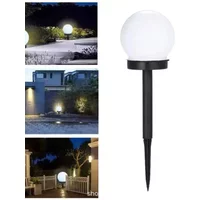 1/3/9PC Solar Powered LED Bulb Energy Waterproof Outdoor Garden Light Street Solar Panel Ball Lights Lawn Yard Lamp