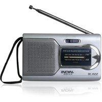 AM FM Portable Radio with Speaker and Headphone Jack, Lightweight Handheld Emergency Pocket Radio for Elderly, Home, Outdoor
