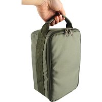 Fishing Tackle Bag Waterproof Fishing Bag Portable Fishing Reel Gear Bag with 3 Adjustable Dividers for Spinning Baitcasting