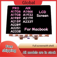 Original LCD Display Screen For Macbook A1706 A1708 A1989 A2159 A2251 A2289 A2338 A3241 A3240 A1466 A1932 A2179 A2337 A2681